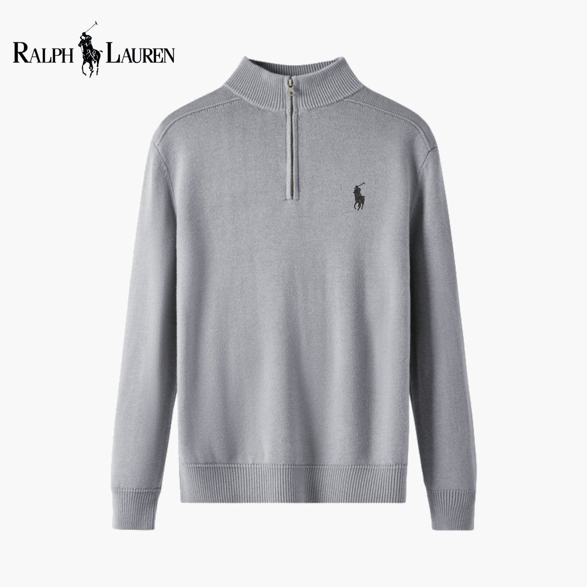 ᏒᎪᏞᏢᎻ ᏞᎪՍᏒЕΝ - Pullover mit halbem Reißverschluss